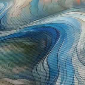 Obraz - Abstraktný prúd (120x50 cm)