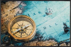 Nauticus kompas na mori- rohožka 50x75 cm