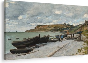 Obraz - Claude Monet, Sainte Adresse, reprodukcia (90x60 cm)