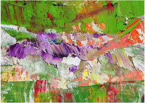 Obraz abstrakcie - maľba (70x50 cm)
