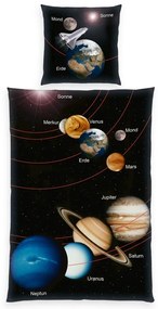 Herding Bavlnené obliečky Vesmír, 135 x 200 cm, 80 x 80 cm