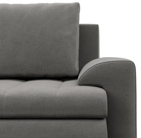 Trojmiestna rozkladacia sedačka FORESTA Kronos svetlosivá