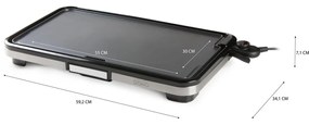 DOMO DO9263G stolný elektrický gril Plancha XXL