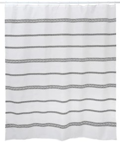 Záves TXT mondo čierny/biely 8179