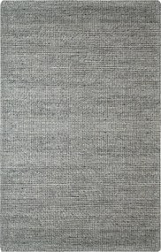 Kusový ručne tkaný koberec Woolen 2 Grey, 150x240, šedá, obývacia izba, Asra