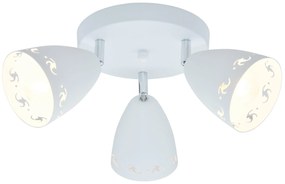 CLX Moderné stropné bodové svietidlo CESARE, biela