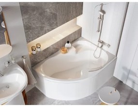 Ravak CV01000000 - Rohová vaňa ROSA 140x105 cm akrylát/biela