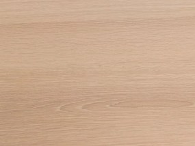 Jídelní stůl CHRISTO 120 cm dubová dýha olejovaná bílá