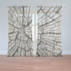 Sablio Záclony Drevo: 2ks 150x250cm