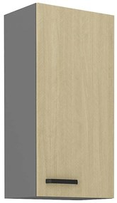 Kuchynská skrinka SCANDI jedľa/antracitová 45g-90 1f