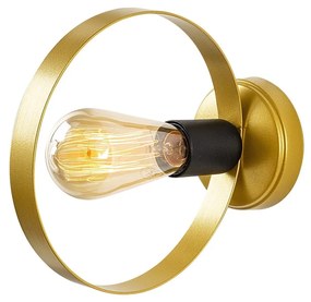 Nástenná lampa Halka I zlatá