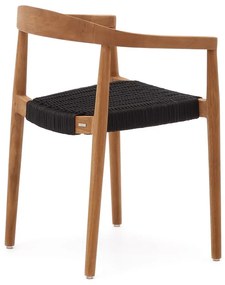 Jedálenská stolička v prírodnej farbe v súprave 4 ks Ydalia – Kave Home