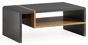 Konferenčný stolík FRED antracit/dub artisan