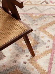 Koberec Elle Decoration Roya Imani krémový / viacfarebný