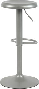 Barová stolička Williston - strieborná