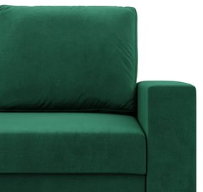 Rohová rozkladacia sedačka NEO Kronos fľaškovo zelená