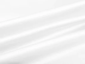 Biante Saténový behúň na stôl polyesterový Satén LUX-L040 Biely 45x140 cm