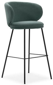 Zelené barové stoličky v súprave 2 ks (výška sedadla 65 cm) Rush – Marckeric
