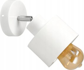 BERGE LED nástenné svietidlo 1xE27 KÚBIK WHITE