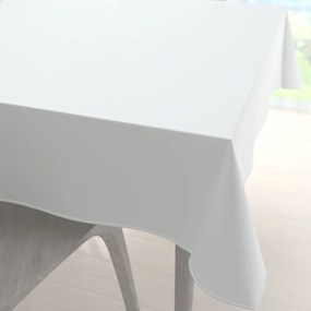 Biante Teflónový štvorcový obrus TF-027 Biely bez vzoru 130x130 cm