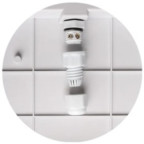 ECOLIGHT LED stropné svietidlo čierne TOR-151C - IP65 - 15W - neutrálna biela