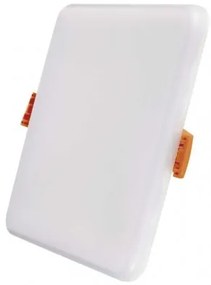 LED panel 125×125, štvorcový vstavaný biely,11 W neu.b.,IP65