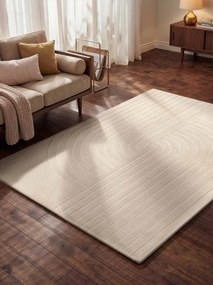 Vikosa, Kusový koberec Vikosa Arcura 106269 Cream White, 160x230, biela, obývacia izba