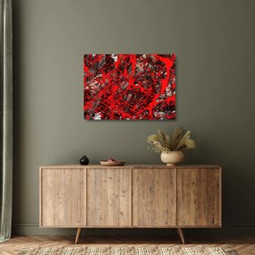 Sklenený obraz - Expresívne abstrakcie (70x50 cm)