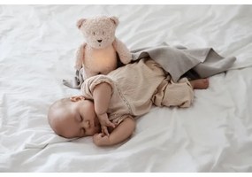 Moonie - Uspávadlo s melódiou a svetlom medvedík 2.0 organic honey