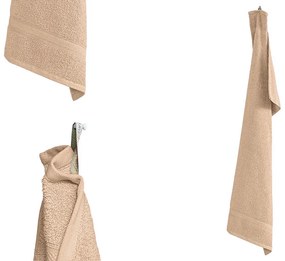 Osuška CLARYSSE ELEGANCE 70x140 cm piesková, 100% bavlna