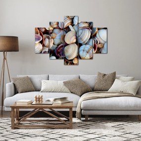 Obraz mušlí (150x105 cm)