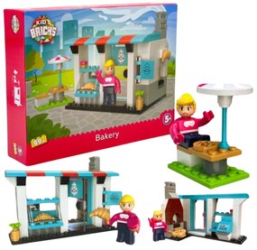 Stavebnica Kid's Brick PEKÁRSTVO, 99 dielikov