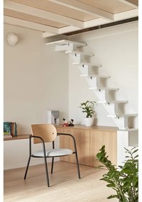 Sivé kreslo v dekore duba Eclipse - Teulat