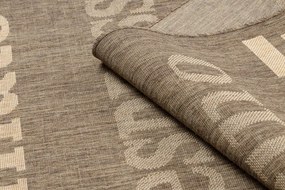 Koberec SIZAL FLOORLUX 20221 coffee / mais