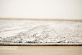 Metrážny koberec Aqua Marble 19 mramor sivý