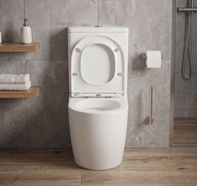 Erga Torre, WC kombi misa 620x385x835 mm, Tornado 2.0 + toaletné sedadlo, biela lesklá, ERG-V03-TORRE-TO2-WH