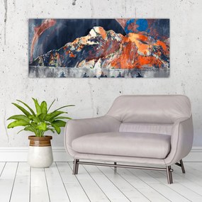Obraz - Ilustrácia potníkov (120x50 cm)