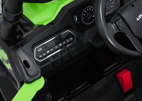 Elektrické terénne autíčko UTV LIFT zelené