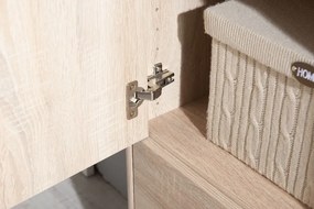 Skriňa so zásuvkami Mega 76, dub sonoma