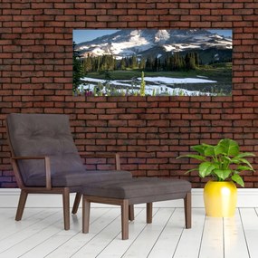 Obraz - Mount Rainier (120x50 cm)