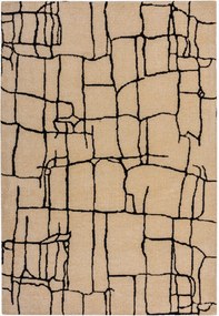 XXXLutz TKANÝ KOBEREC, 120/170 cm krémová Flair Rugs - Online Only bytové doplnky - 003165039001