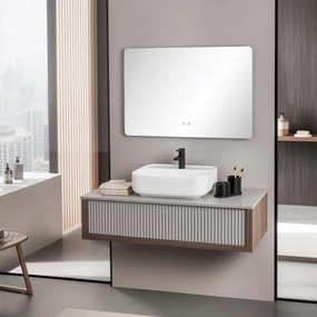 Brilagi - LED stmievateľné kúpeľňové vyhrievané zrkadlo s podsvietením DIANA LED/20W/230V 60x90 cm IP44