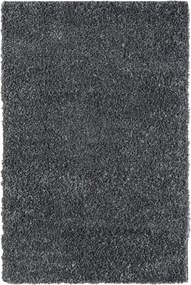 My Flair, Kusový koberec My Shaggy dunkelgrau, 100x150, šedá, chodba / predsieň