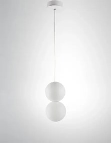 Moderný luster Zero 10 biele