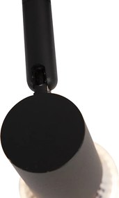 Moderný koľajnicový systém čierny 3-svetlo 3-fázový ľavý - Jeany