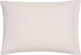 Vandyck Luxusná obliečka na vankúš Home Piqué waffle 40x55cm Powder - púdrová
