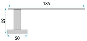 Rea Oste, držiak na toaletný papier, chrómová, REA-88048