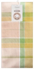 Sada kuchynských utierok OLIVIA 2 zelená / žltá