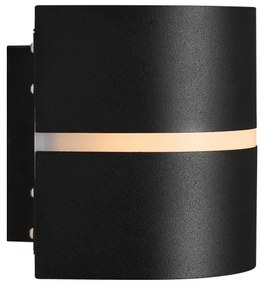 Nordlux - Vonkajšie nástenné svietidlo SIBELIS 1xE27/10W/230V IP44 čierna