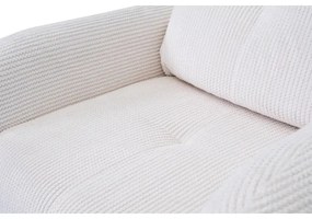 Čalúnené kreslo CLOUDY krémové